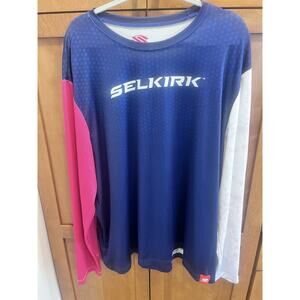 Selkirk Pickleball L/S Performance Tee XXL Multi Color EUC RN 123187